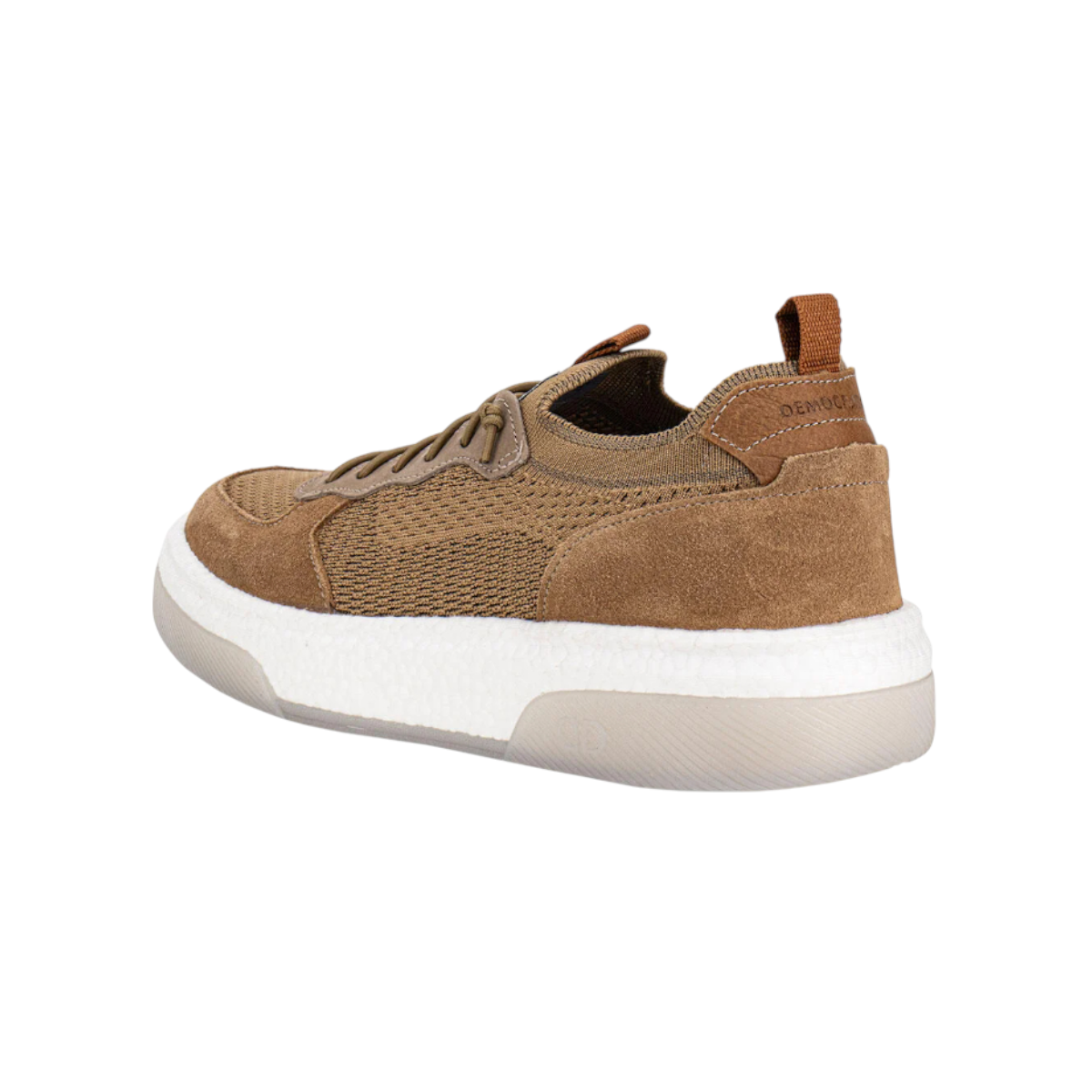 Tênis Masculino Democrata  Beat Pulse Knit Bege 623102-002