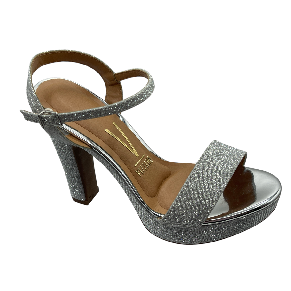 Sandália Feminina Salto Alto Glitter Vizzano 6292.200