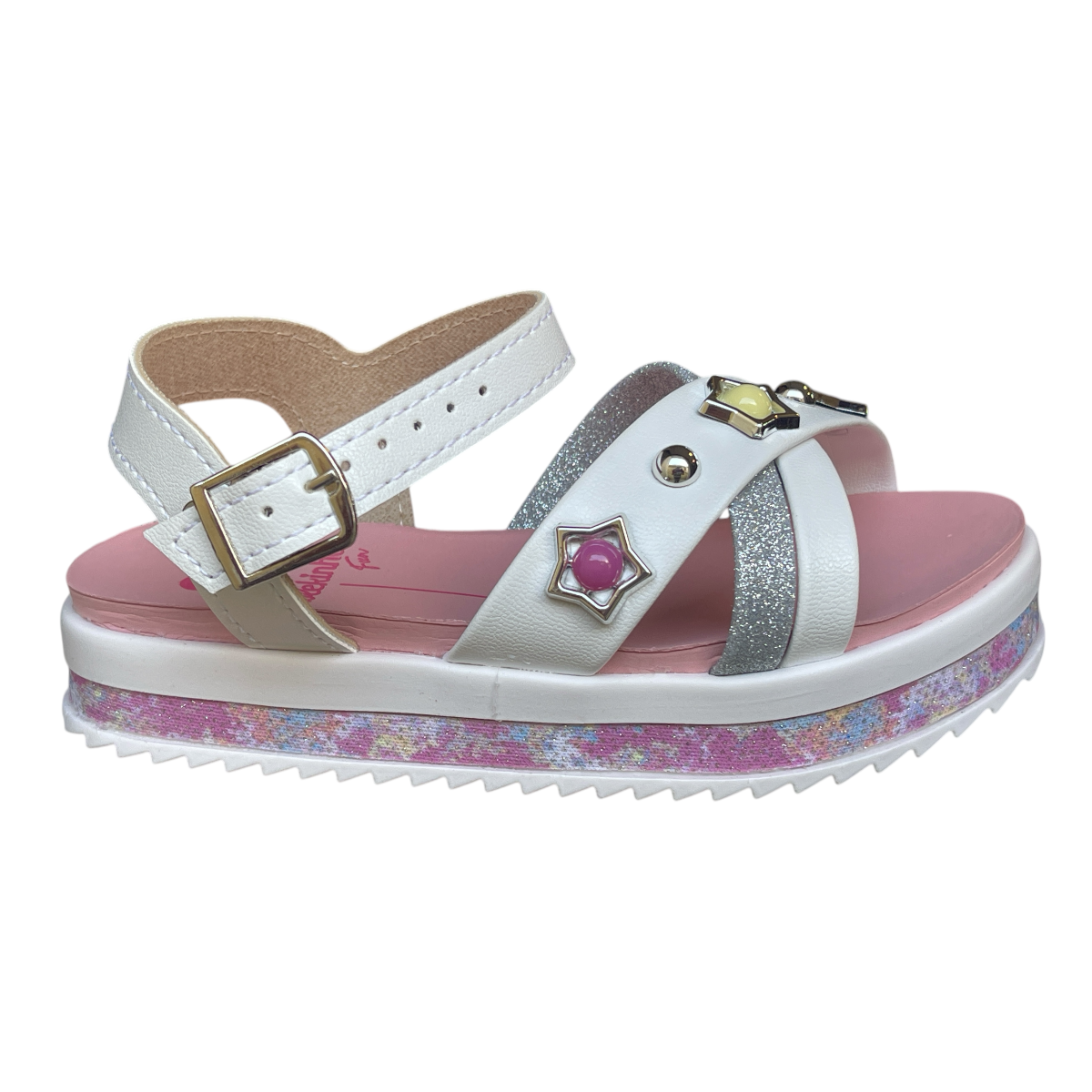 Sandália Papete Infantil Flatform Tratorada Molekinha 2305.1563