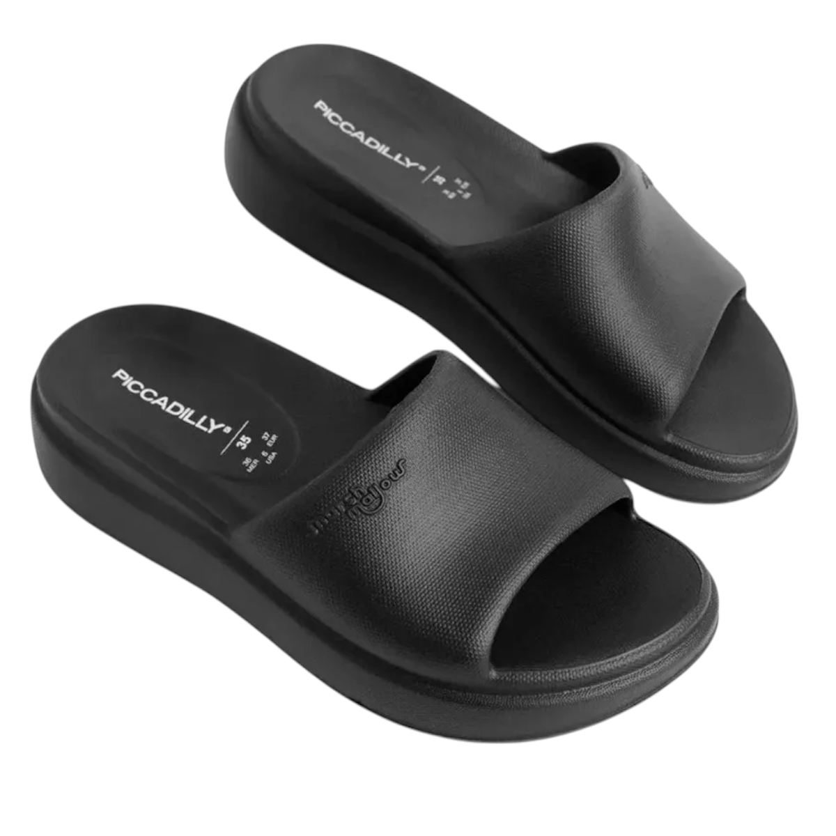 Chinelo Piccadilly C238003 -1 Marshmallow Feminino