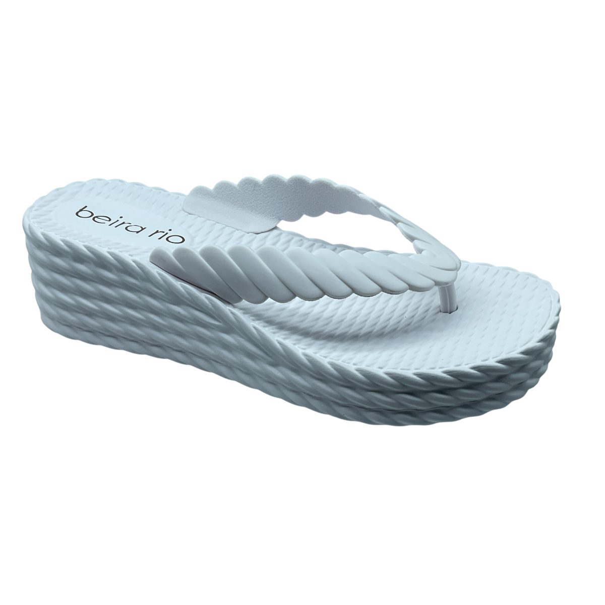 Chinelo Tamanco Casual Anabela Confortavel Beira Rio 8561.100