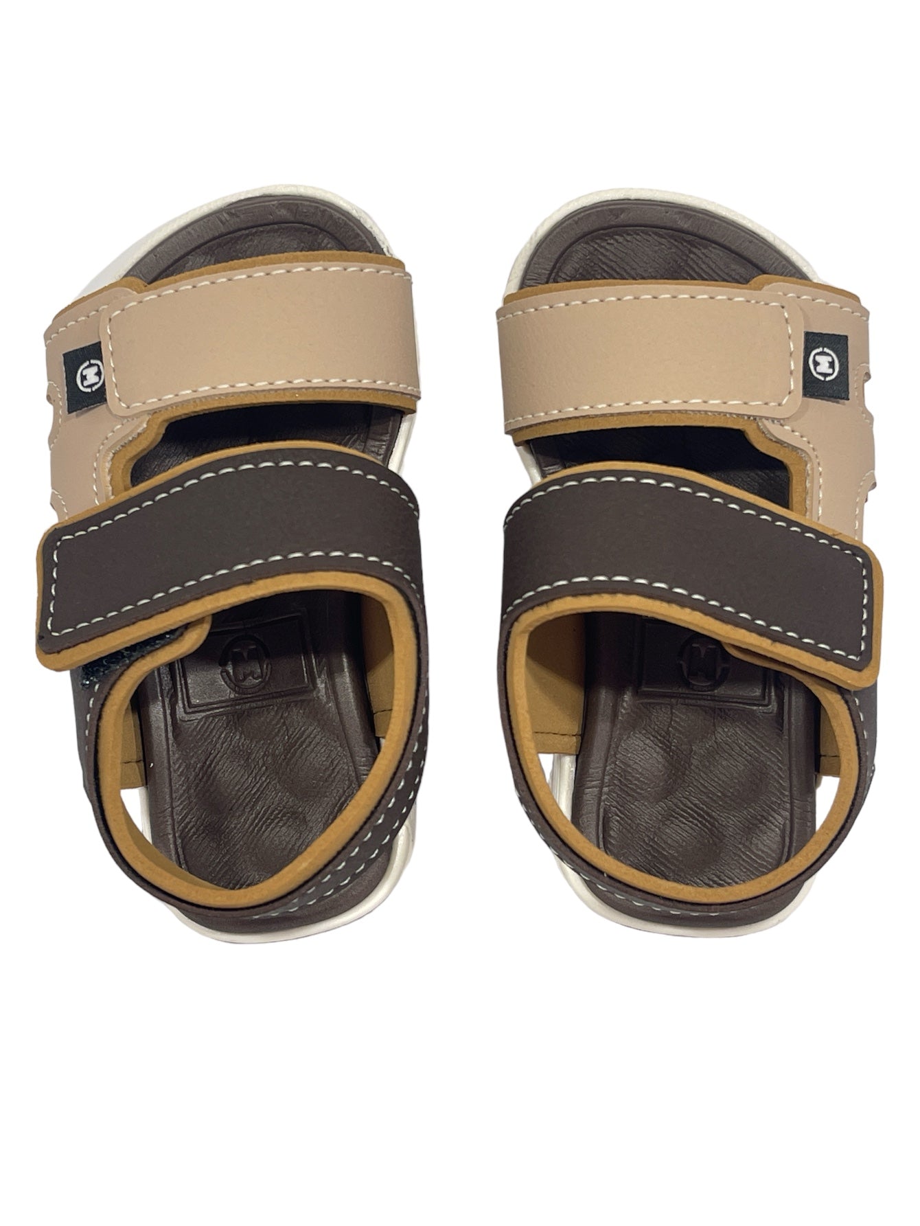 Sandália Papete Infantil Casual Rústico Molekinho 2135.137