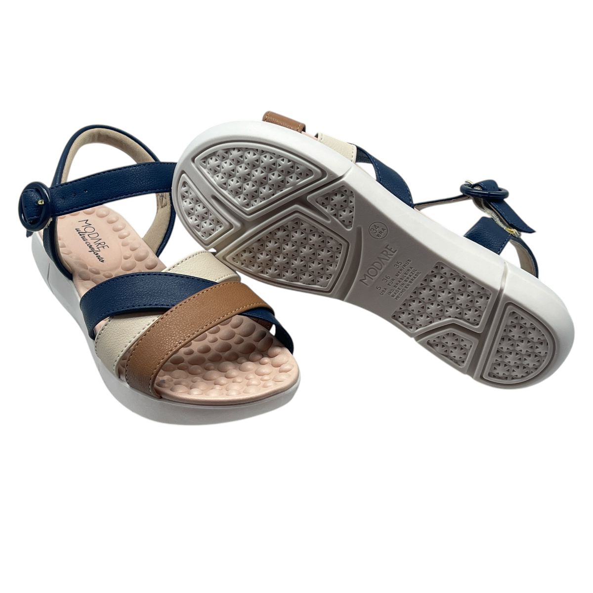 Sandália Anabela Massageadores Modare Ultraconforto 7142.124