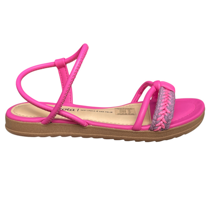 Sandália Feminina Rasteira Flatform Tratorada Dakota Y7471