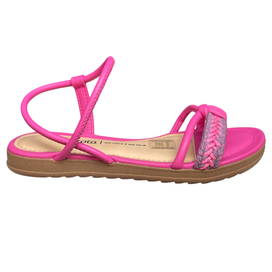 Sandália Feminina Rasteira Flatform Tratorada Dakota Y7471