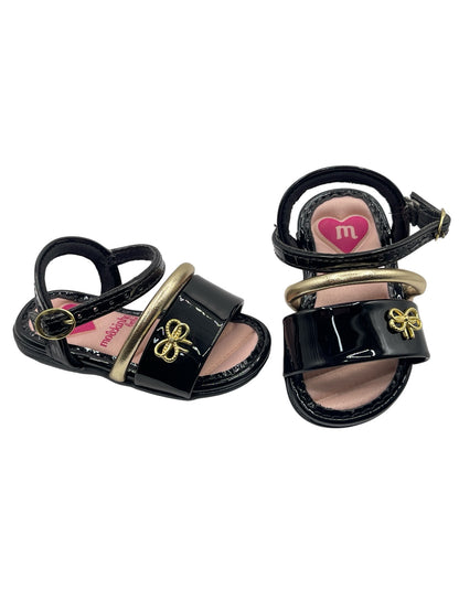 Sandália Infantil Papete Verniz Metalizado Molekinha 2112.671