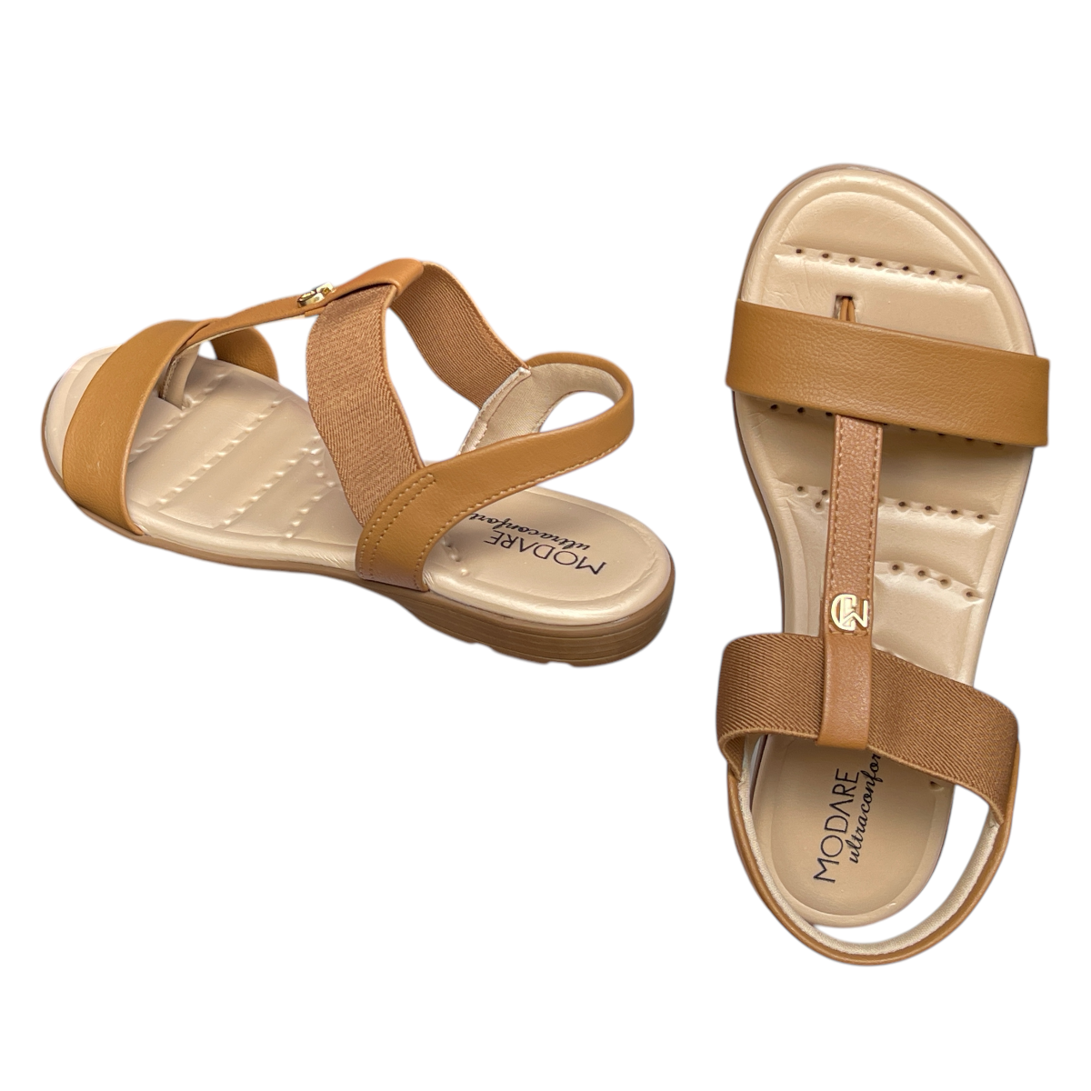Sandália Feminina Rasteirinha Elástico Modare Ultraconforto 7053.163