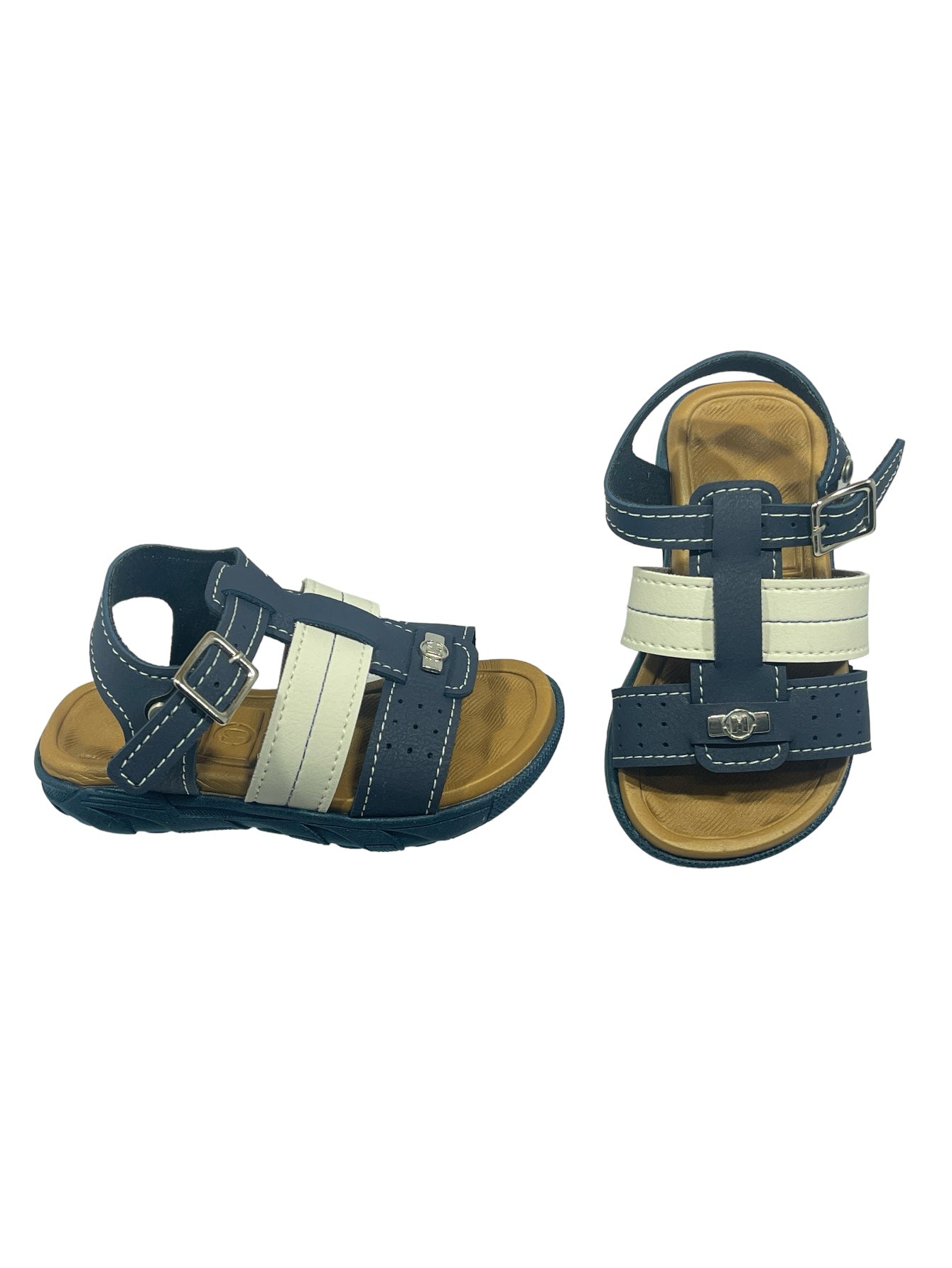 Sandália Papete Infantil Napa Tiras Rustico Molekinho 2135.104