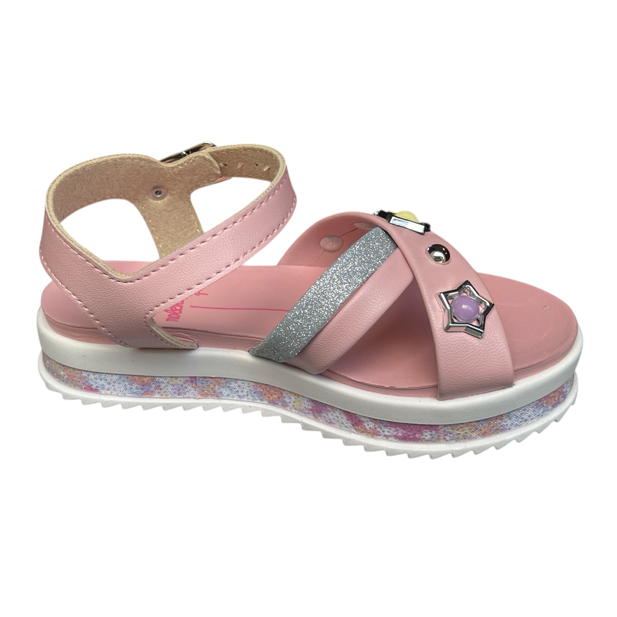 Sandália Papete Infantil Flatform Tratorada Molekinha 2305.1563