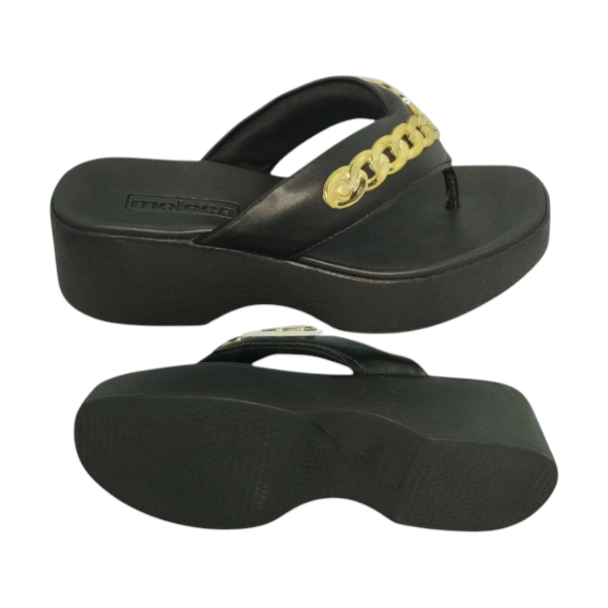 Tamanco Feminino Plataforma Moleca 5503.117