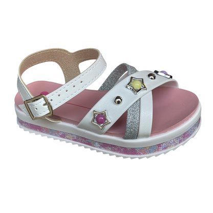 Sandália Papete Infantil Flatform Tratorada Molekinha 2305.1563