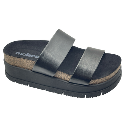 Tamanco Feminino Slide Plataforma Flatform Moleca 5513.100