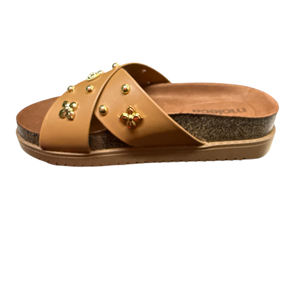 Chinelo Tamanco Slide Moleca 5500.112