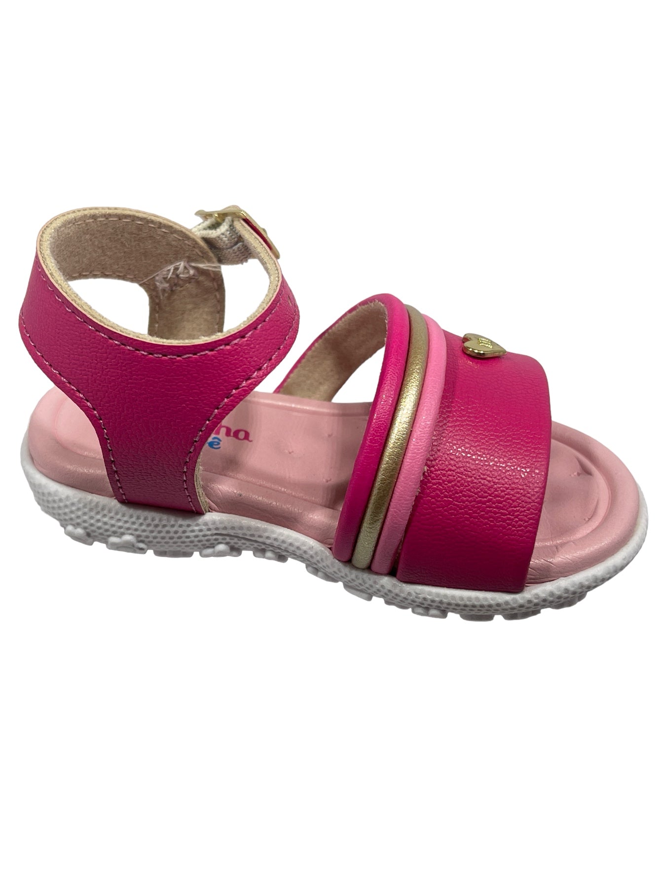 Sandália Papete Infantil Casual Napa Turim Molekinha 2121.146