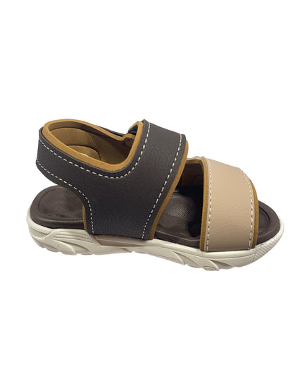 Sandália Papete Infantil Casual Rústico Molekinho 2135.137
