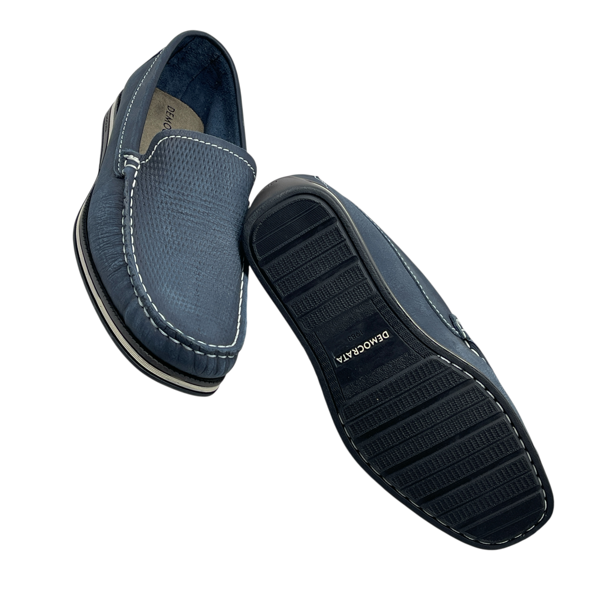 Sapato Masculino Mocassim Easy Ted Couro Democrata 135201