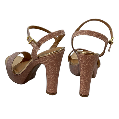 Sandália Feminina Salto Alto Glitter Vizzano 6292.200