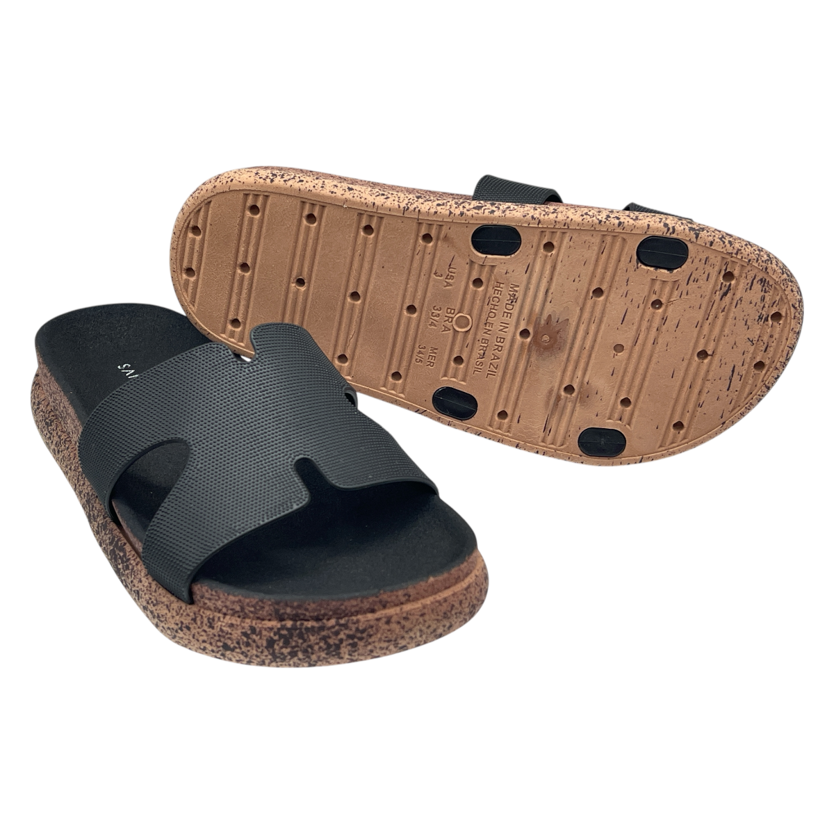 Sandália Papete Feminina Slide Santa Bella 12352