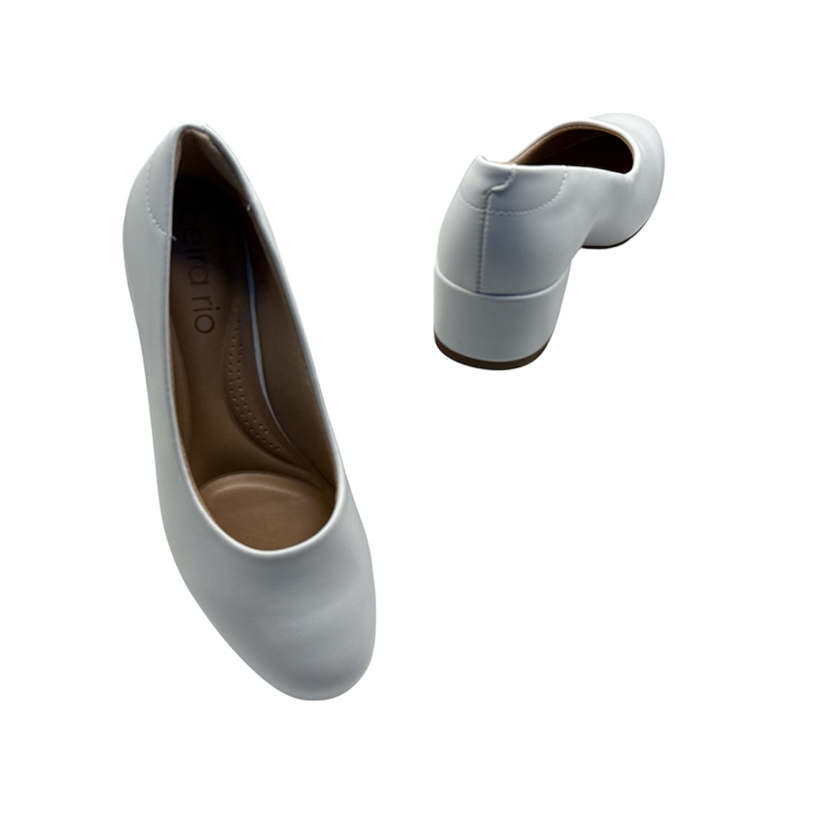 Sapato Scarpin Beira Rio Conforto Salto Grosso 4301.100