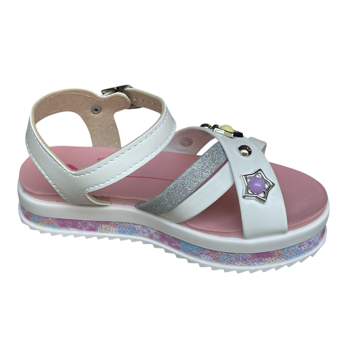 Sandália Papete Infantil Flatform Tratorada Molekinha 2305.1563