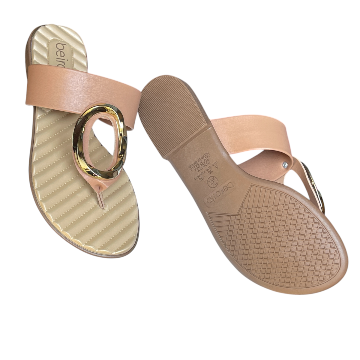 Sandália Feminino Rasteirinha Napa Dedo Beira Rio 8519.108