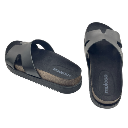 Chinelo Tamanco Feminino Slide Tratorado Moleca 5500.100