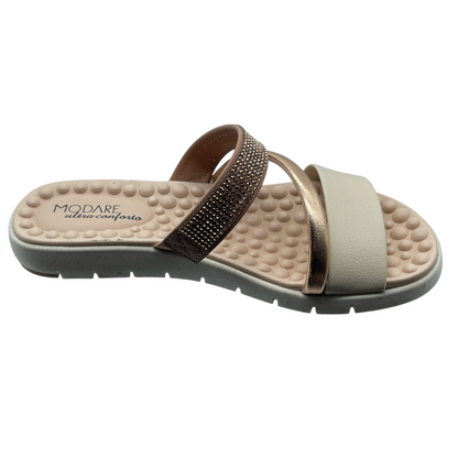 Tamanco Reflex Sense Strass Modare Ultraconforto 7162.221