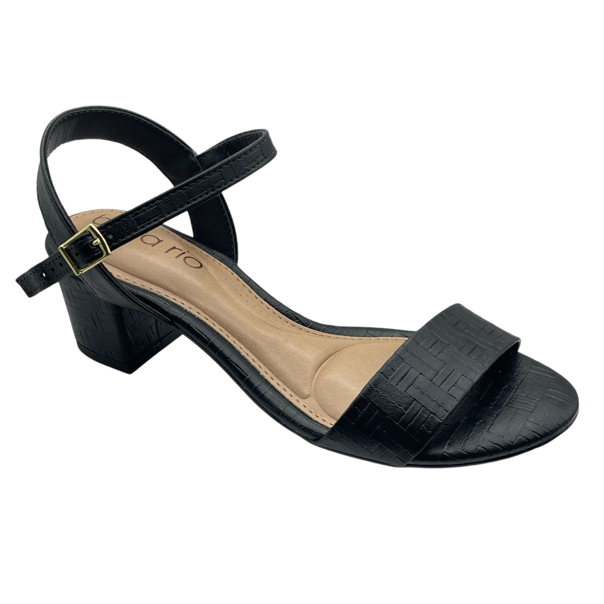 Sandália Feminina Casual Salto Bloco Napa Beira Rio 8246.1176