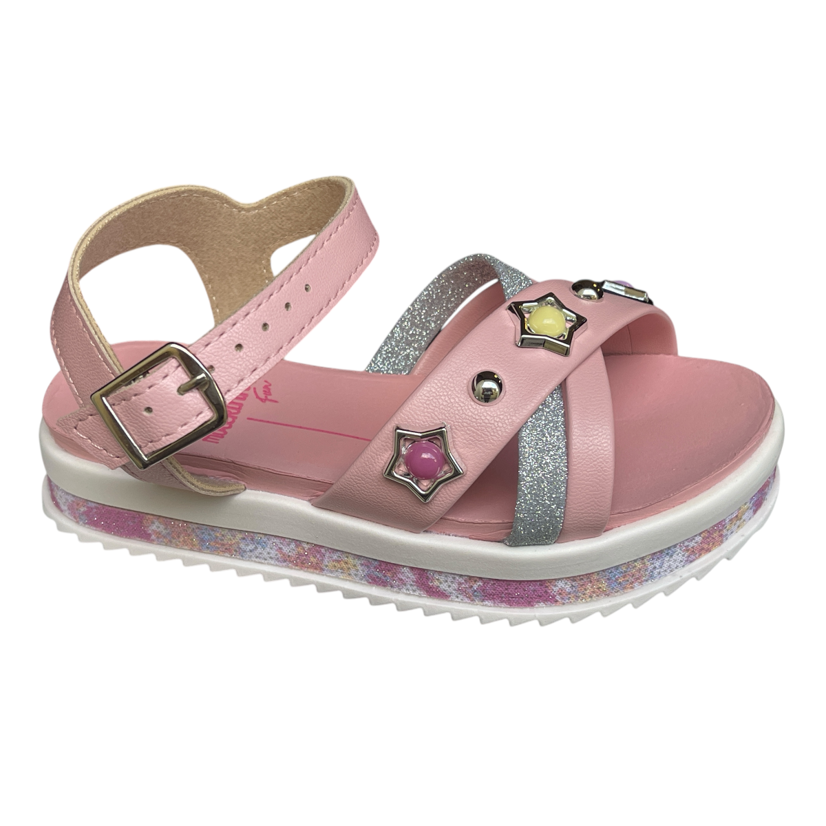 Sandália Papete Infantil Flatform Tratorada Molekinha 2305.1563