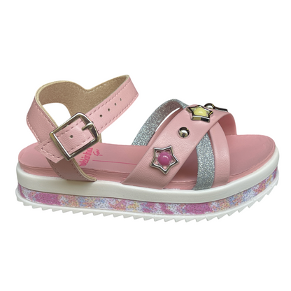 Sandália Papete Infantil Flatform Tratorada Molekinha 2305.1563