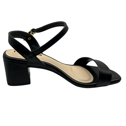 Sandalia Feminina Moleca Salto Grosso 5496.101 Preto