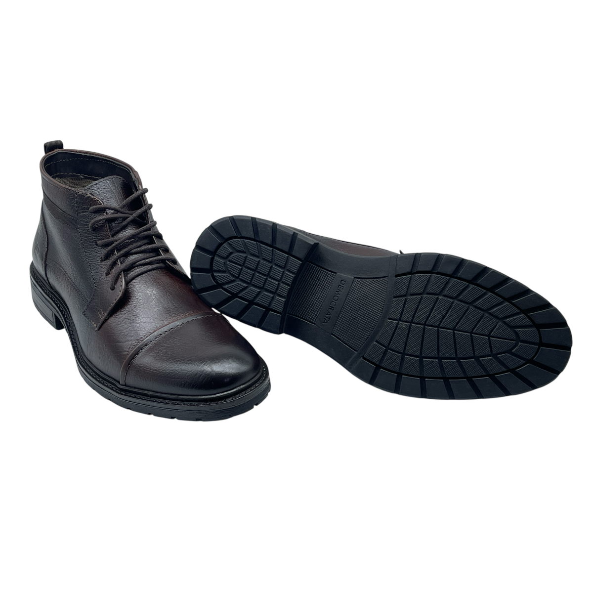 Bota Masculina Astro Couro Conforto Democrata 301102