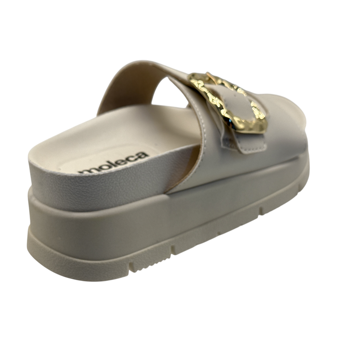 Sandália Tamanco Slide Flatfom Tratorada Moleca 5513.103