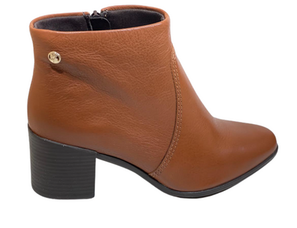 Bota Cano Curto Feminina Couro Bottero 314721