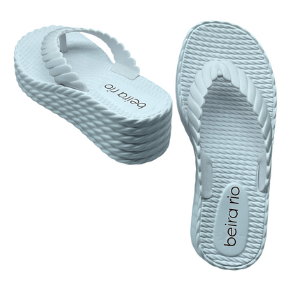Chinelo Tamanco Casual Anabela Confortavel Beira Rio 8561.100