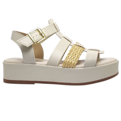 Sandália Feminina Moleca Plataforma 5553.102