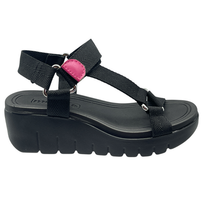 Sandália Feminina Flatform Tratorada Gorgurão Moleca 5536.101