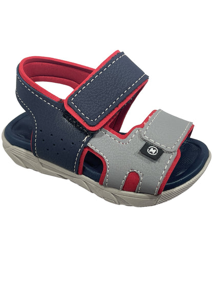 Sandália Papete Infantil Casual Rústico Molekinho 2135.137