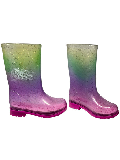 Bota Galocha Infantil Barbie Colorful Grendene kids 23097