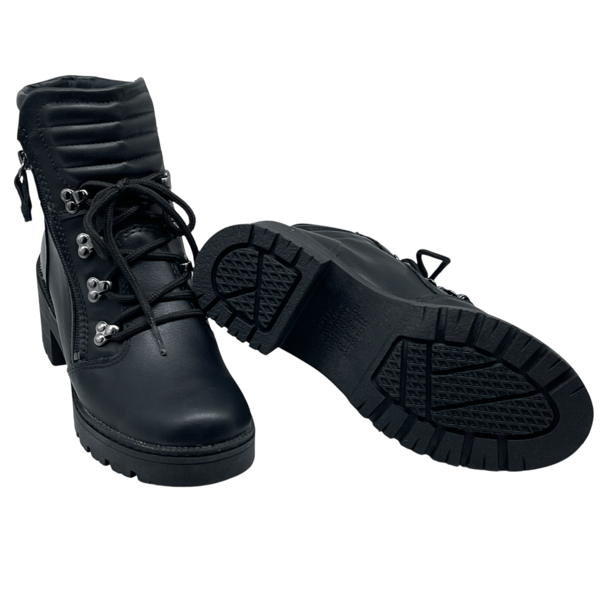 Bota Coturno Feminina Salto Grosso Tratorada Mississipi MI621A