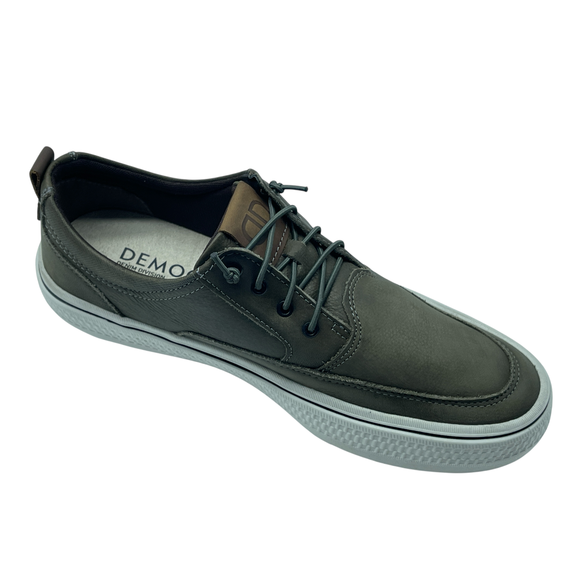 Tênis Masculino Denim Fender Couro Conforto Democrata 290202