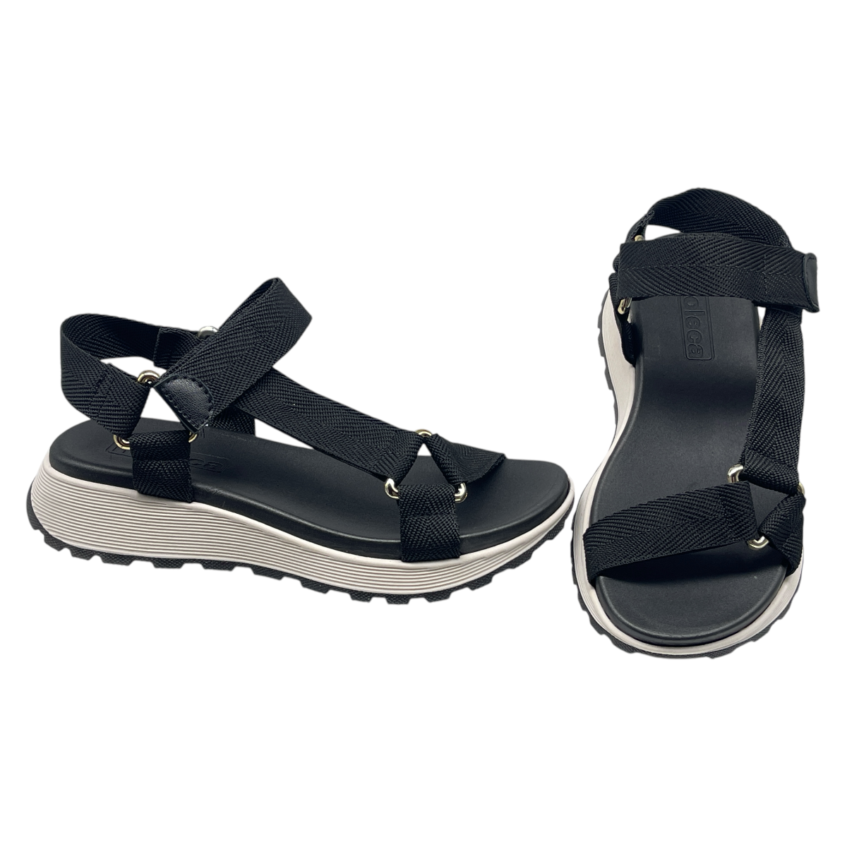 Sandália Feminina Gorgurão Plataforma Conforto Moleca 5537.102