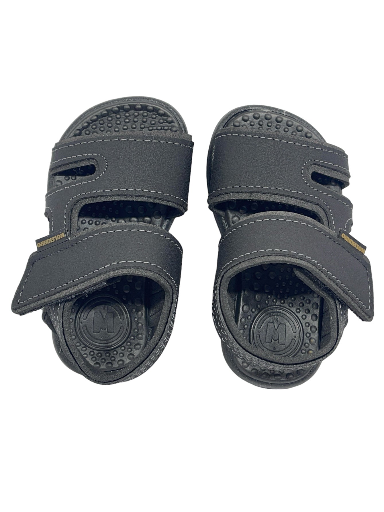 Sandália Papete Infantil Napa Rústico Molekinho 2619.208