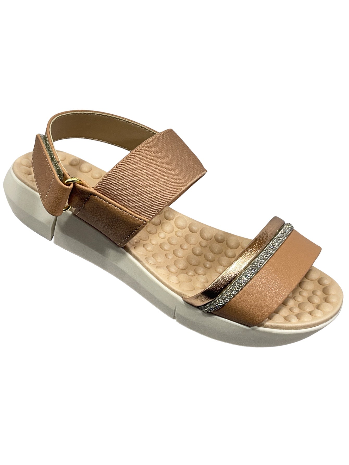 Sandália Flatform C/ Massageadores Modare Ultraconforto 7142.133