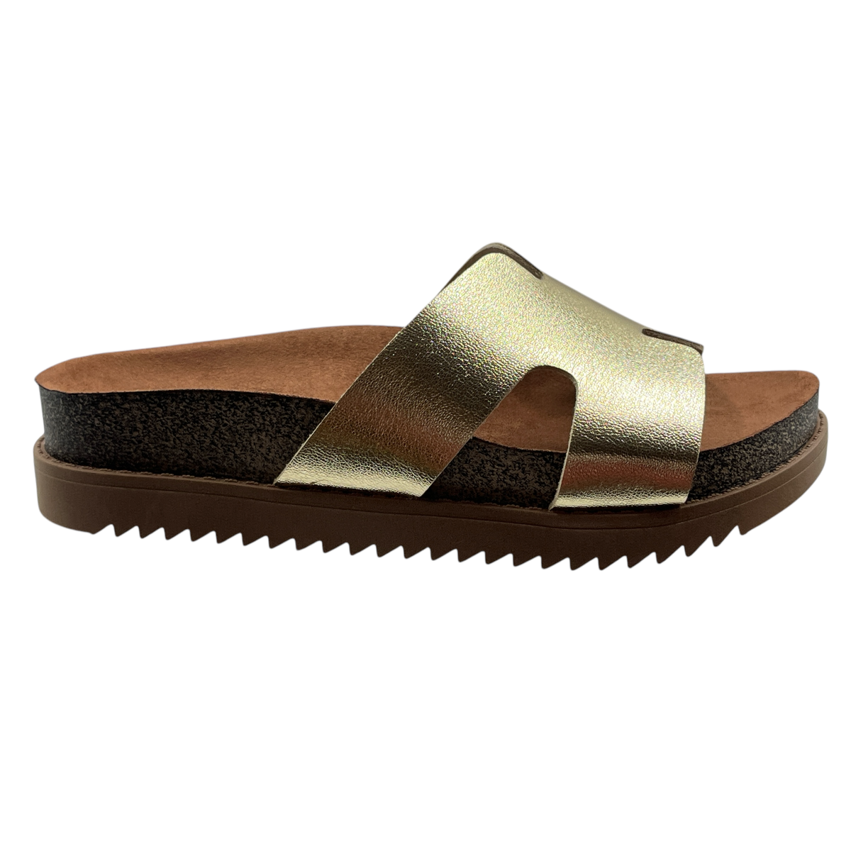 Sandália Feminina Slide Flatform Conforto Moleca 5500.100.14710