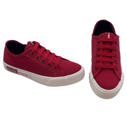 Tênis Feminino Cano Curto Blend Basic Coca Cola CC2186