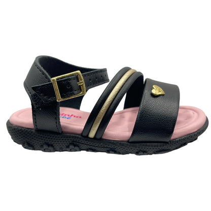 Sandália Papete Infantil Casual Napa Turim Molekinha 2121.146