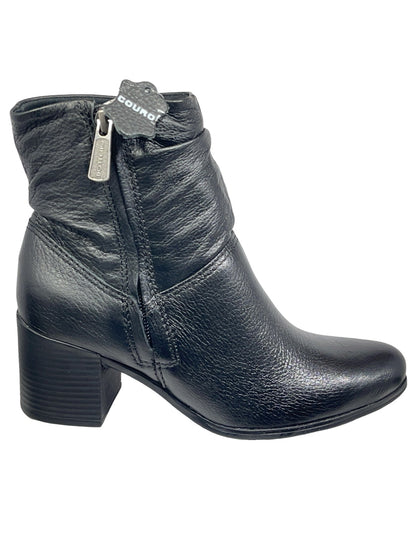 Bota Feminina Cano Curto Couro Burnish Bottero 346907-2