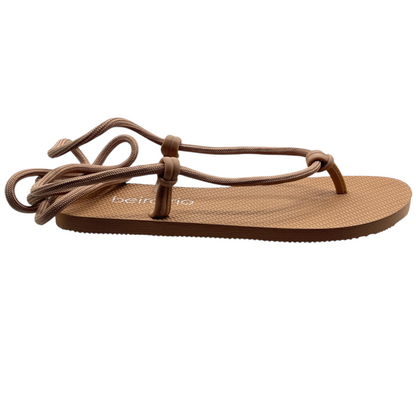 Sandália Feminina Rasteira Dedo Amarrar Beira Rio 8449.905