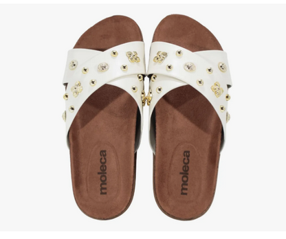 Chinelo Tamanco Slide Moleca 5500.112